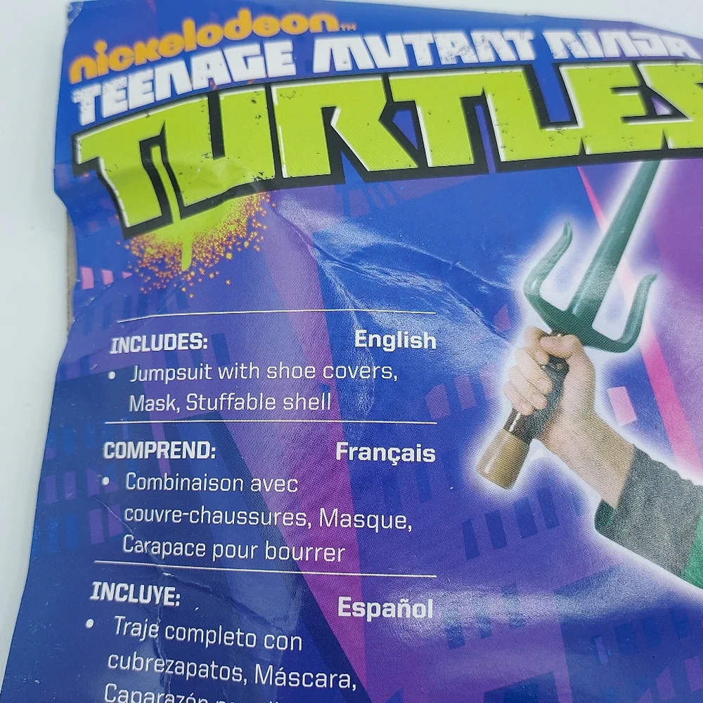 *SHIPS SAME/NEXT DAY!* New Raphael Ninja Turtle TMNT Kids Costume, Large 12-14